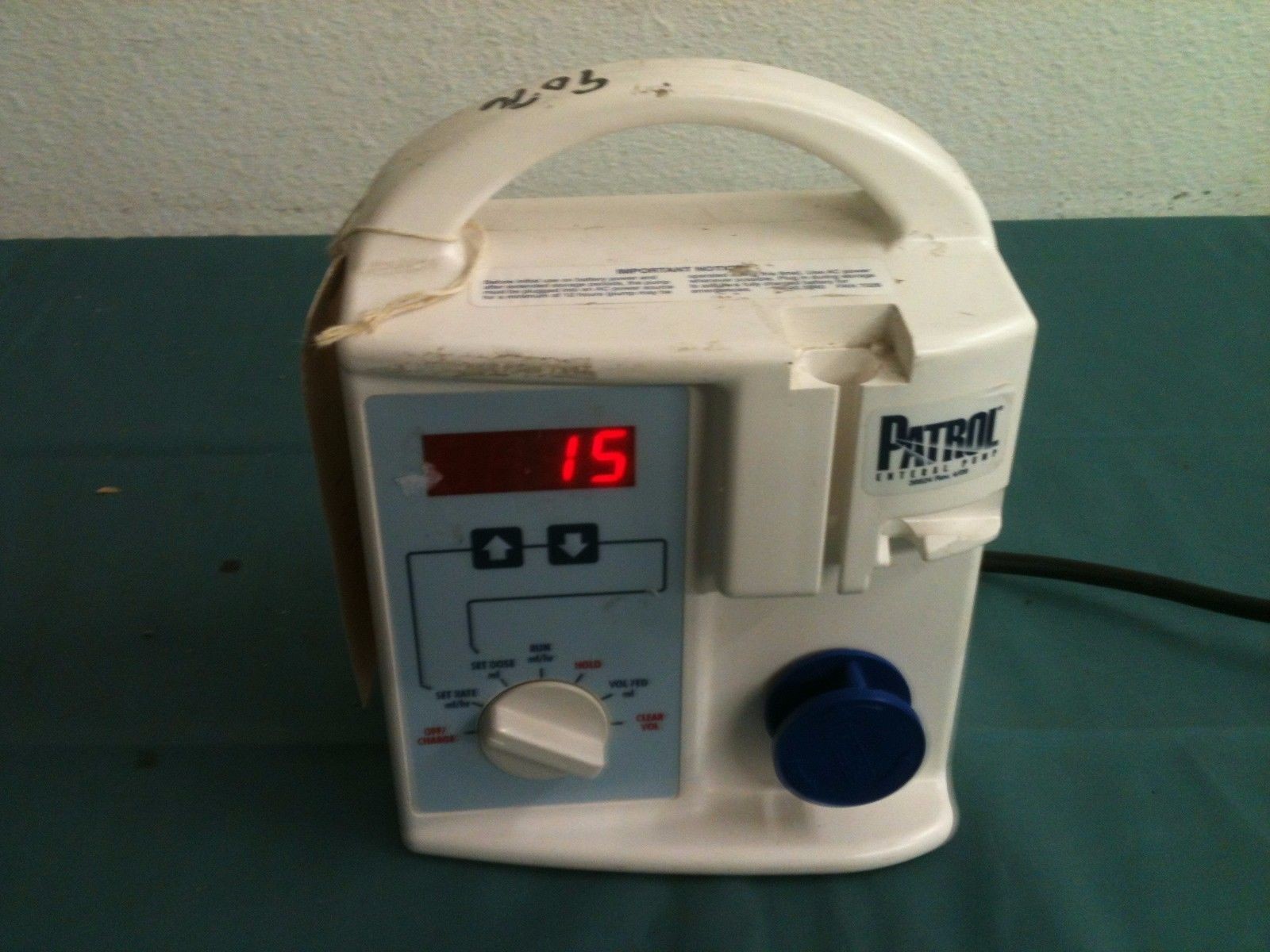 Lot of 6 Abbott Patrol Enteral Pump