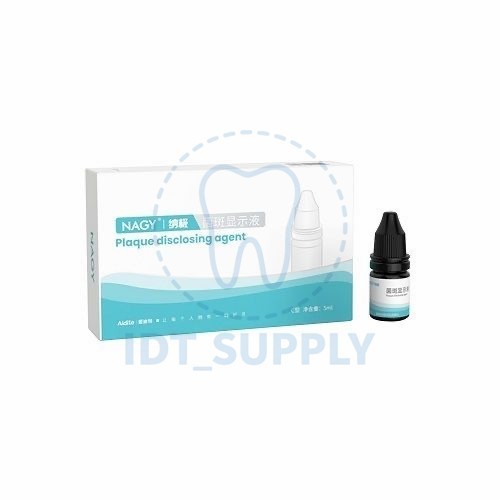 Naji Dental Plaque Disclosing Solution 5ml Dual Color Detection Professional
