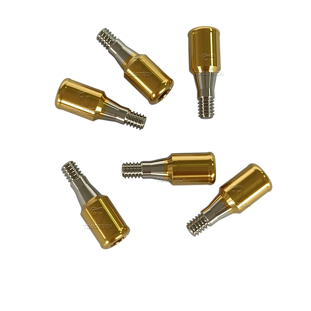 Dental Locator Abutment Male Cap kit fits to BIO-TEM Regular Mini GH1-GH6