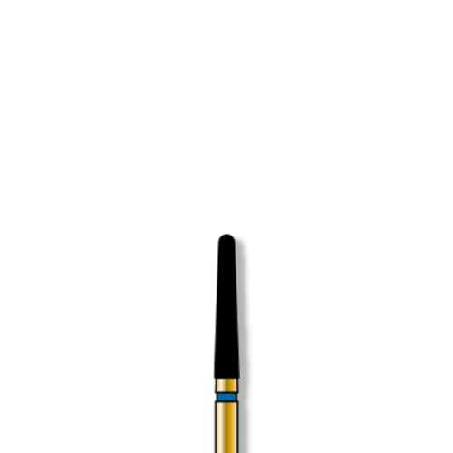 Alpen FG #850.016 Fine Grit,Round End Taper Diamond Bur, Pack of 5