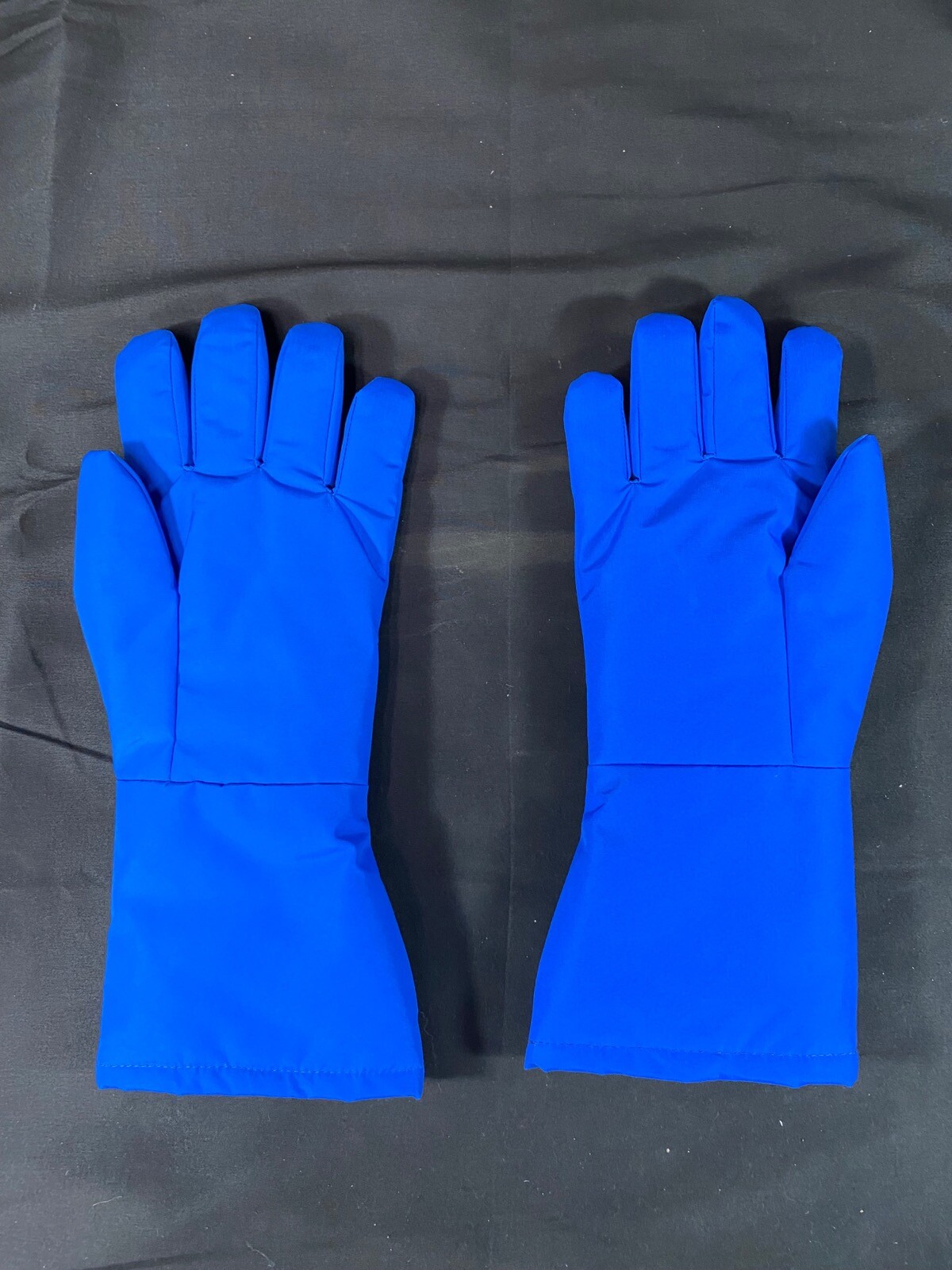 TEMPSHIELD Mid-Arm Cryo-Gloves For Dry Ice Handling Size 8 Blue MASWP