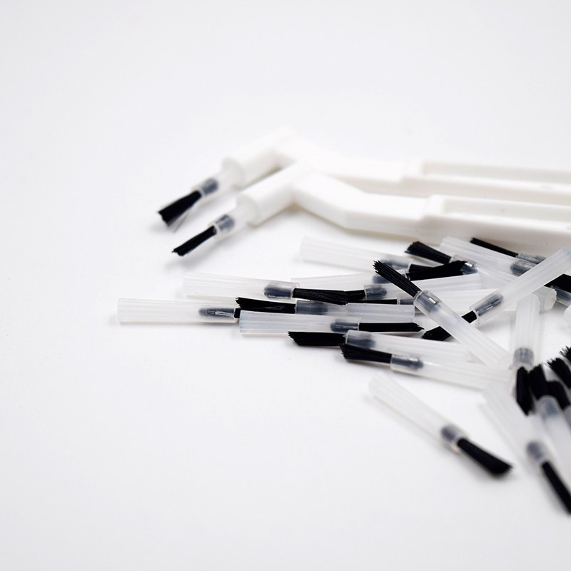 100Pcs/Pack Dental Disposable Composite Brush Tips 9mm Applicator/Handle Holder