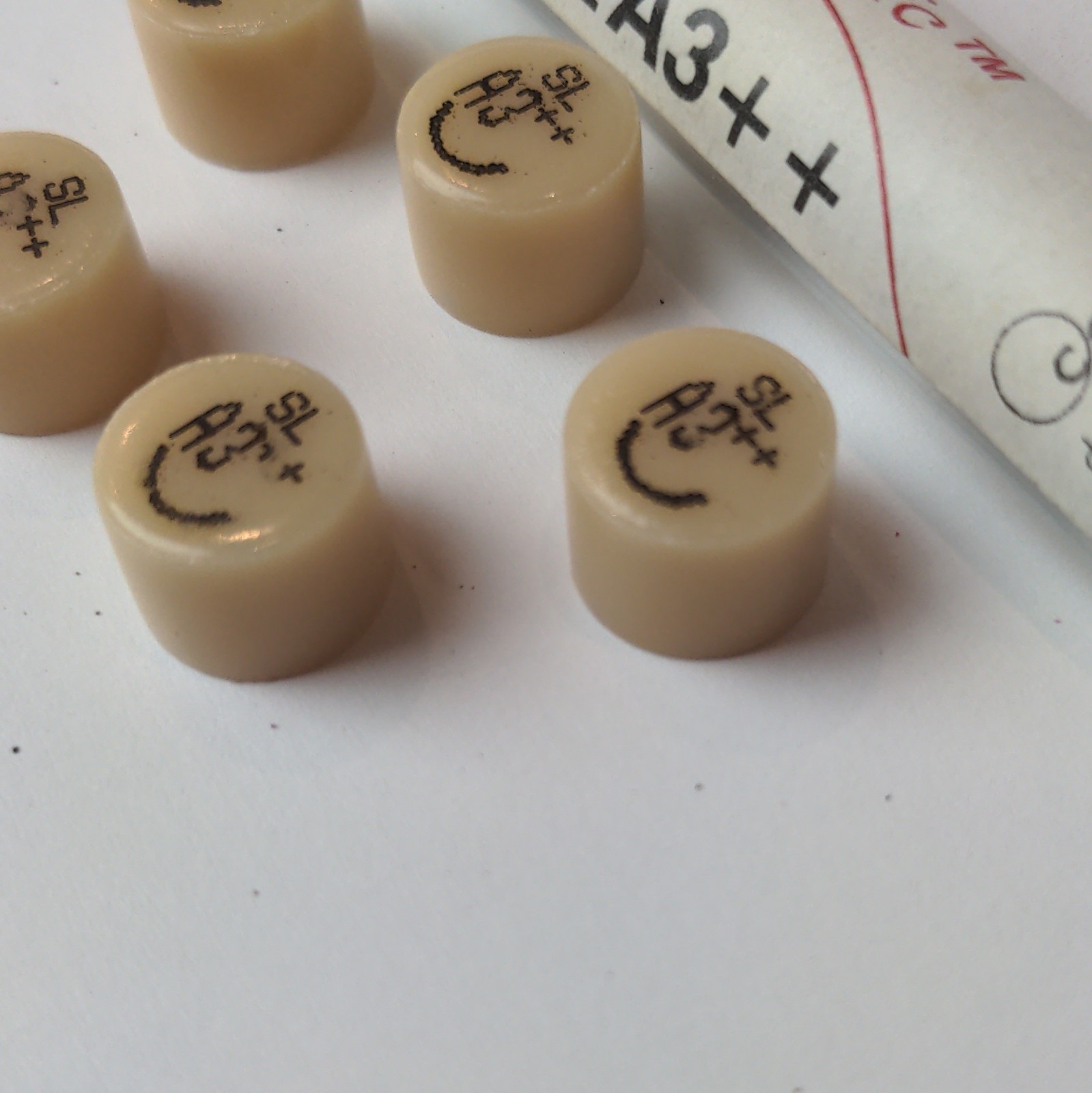Ceramay SLA3++ Authentic Ceramic Ingots/Pellets for Dental Laboratory 5 Pieces