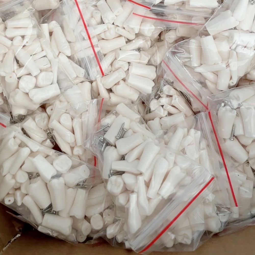 32Pcs Tooth Granule Set Dental Typodont Replacement Screw-in Teeth Model