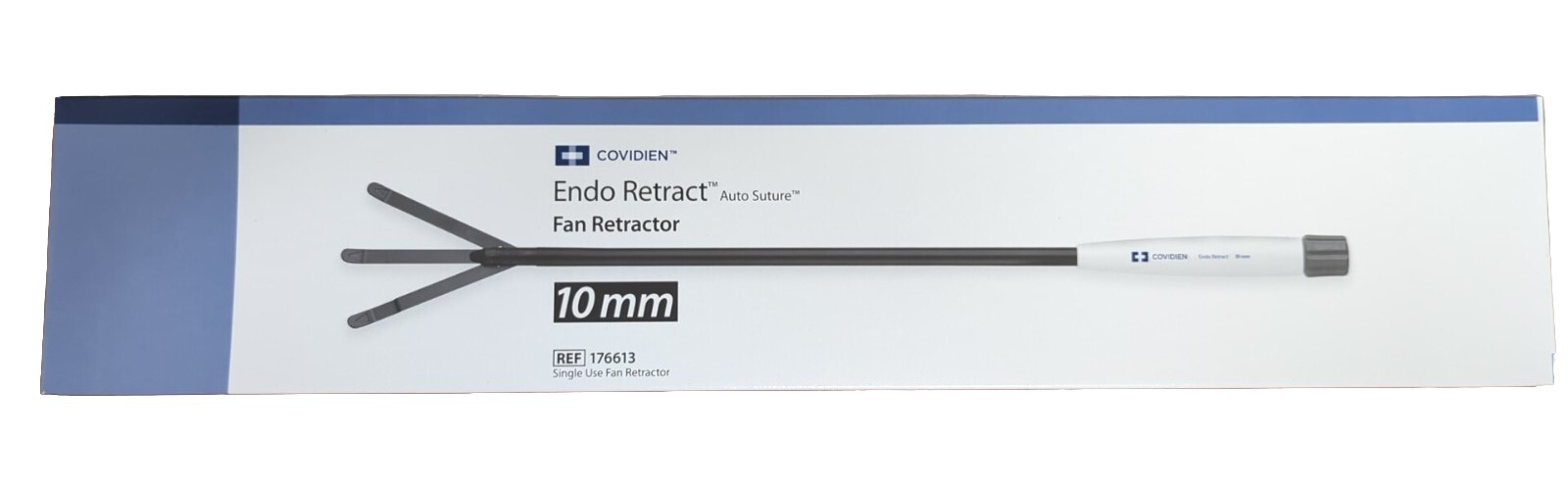 Covidien Endo Retract Auto Suture Fan Retractor REF# 176613