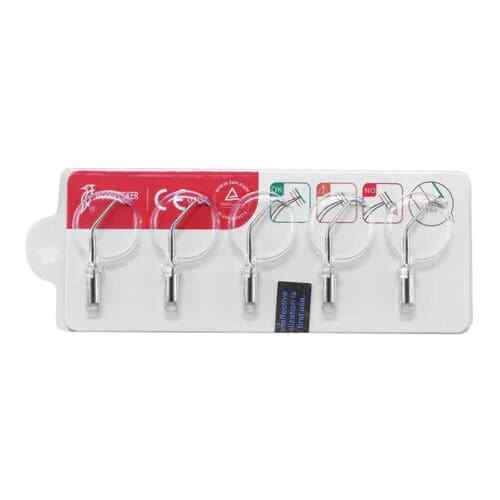 Woodpecker E10 Ultrasonic Scaler Tips, 5Pcs/Set