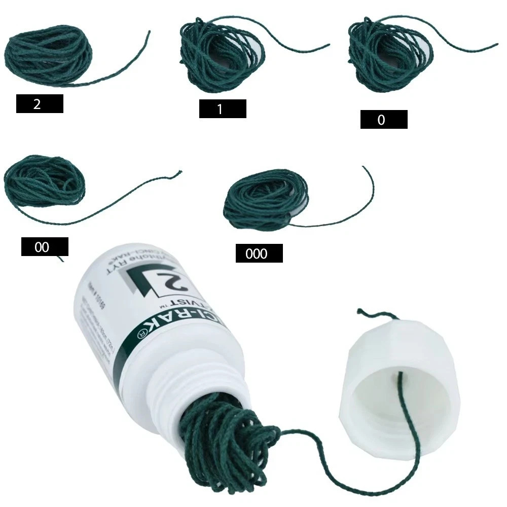 Dental Cotton Cord Gingival Retraction Cord Plain Knitted #000/00/0/1/2/3 274cm