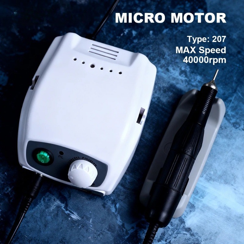 207 Dental Micromotor Lab Polishing Unit Electric Grinder fr Denture Fabrication