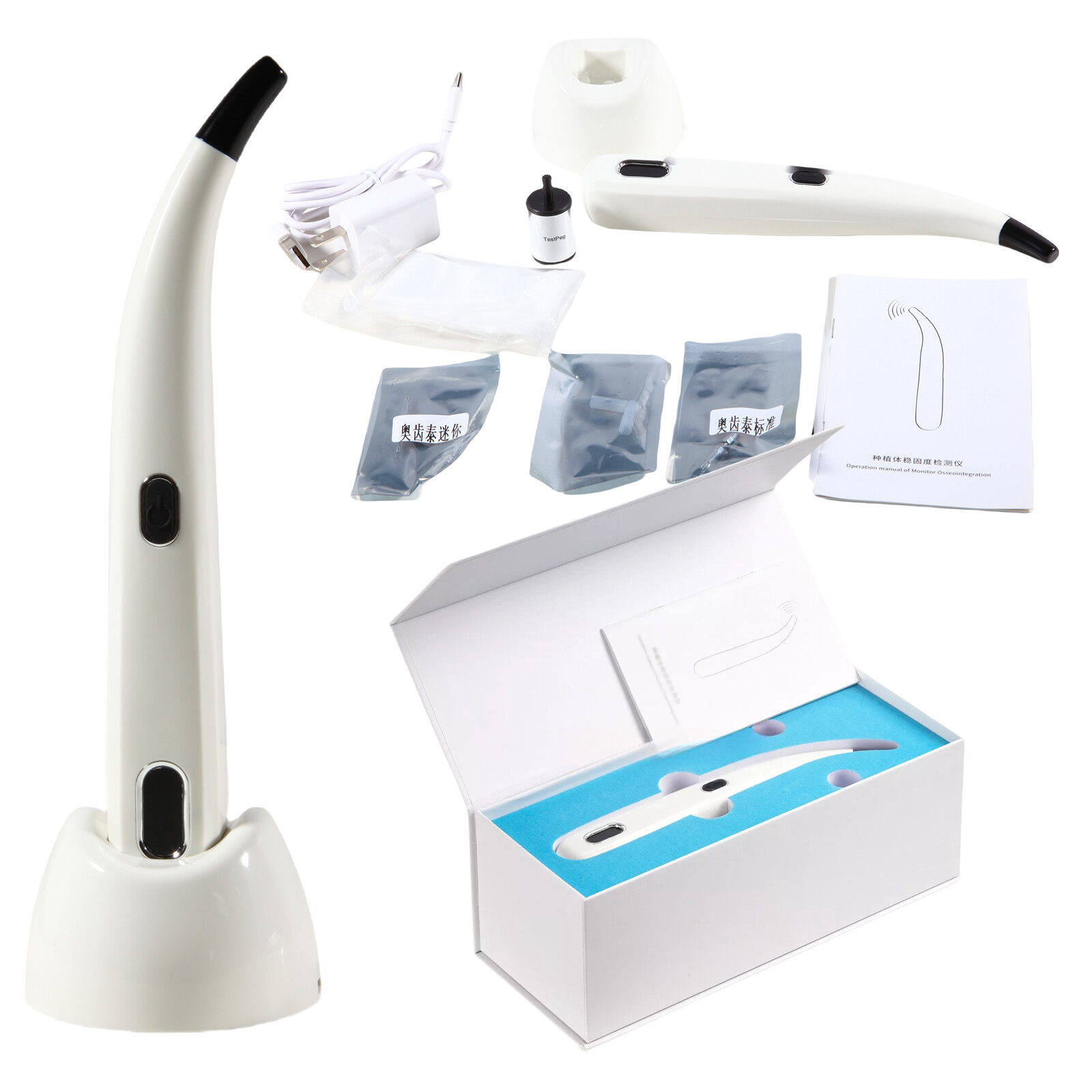 Dental Implant Osseointegration Monitor Stability Measurement Tester Device RFA
