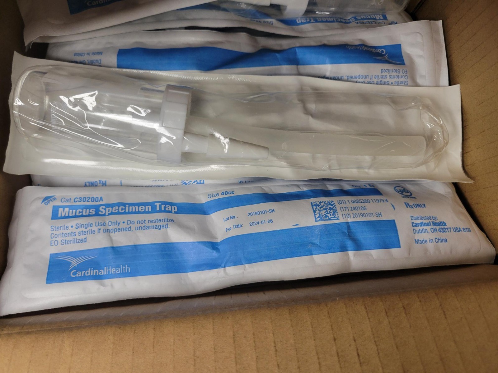 Cardinal Health Mucus Specimen Trap