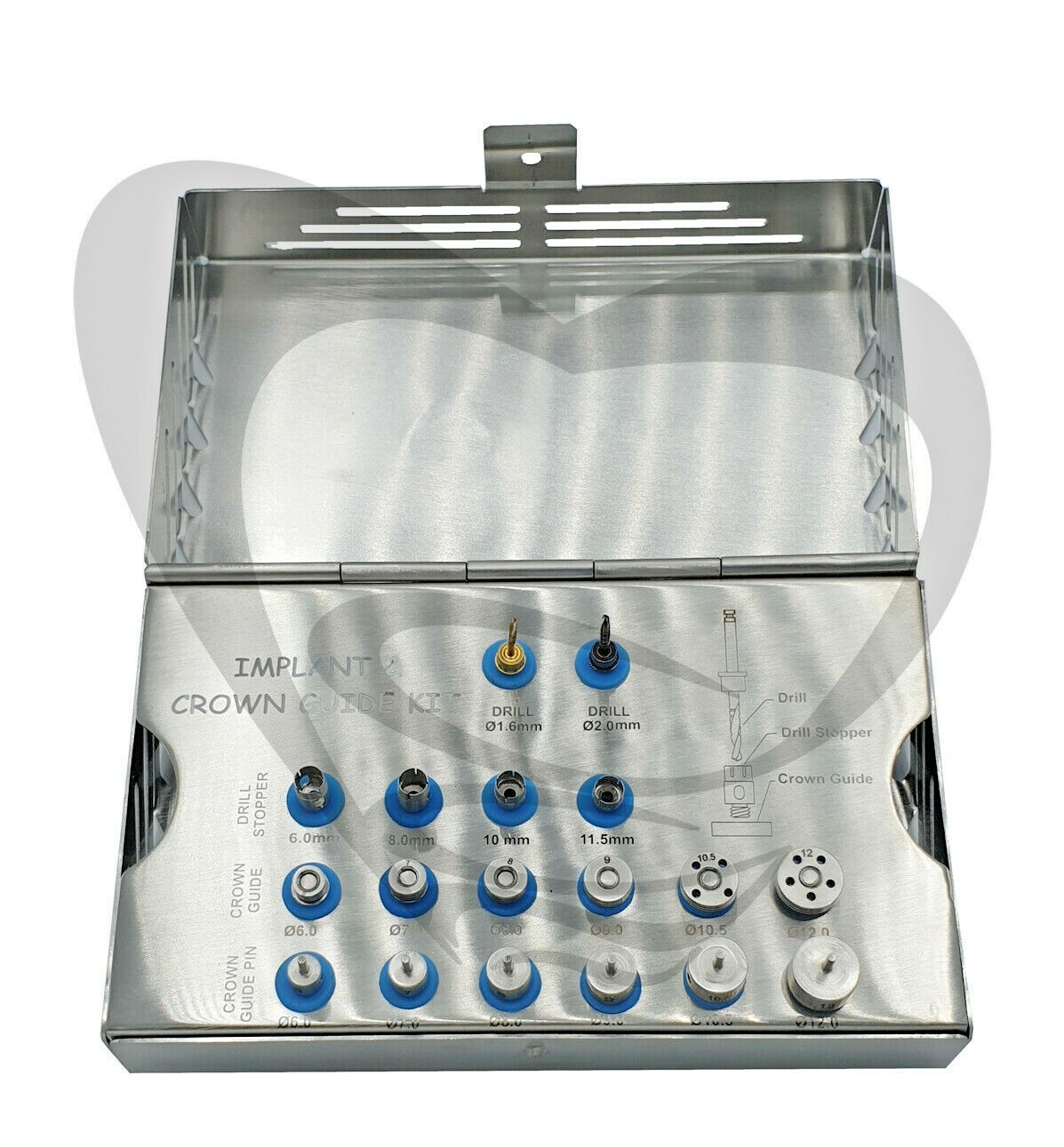 Dental Implant & Crown Guide Kit, Perfect Positioning Guide Kit