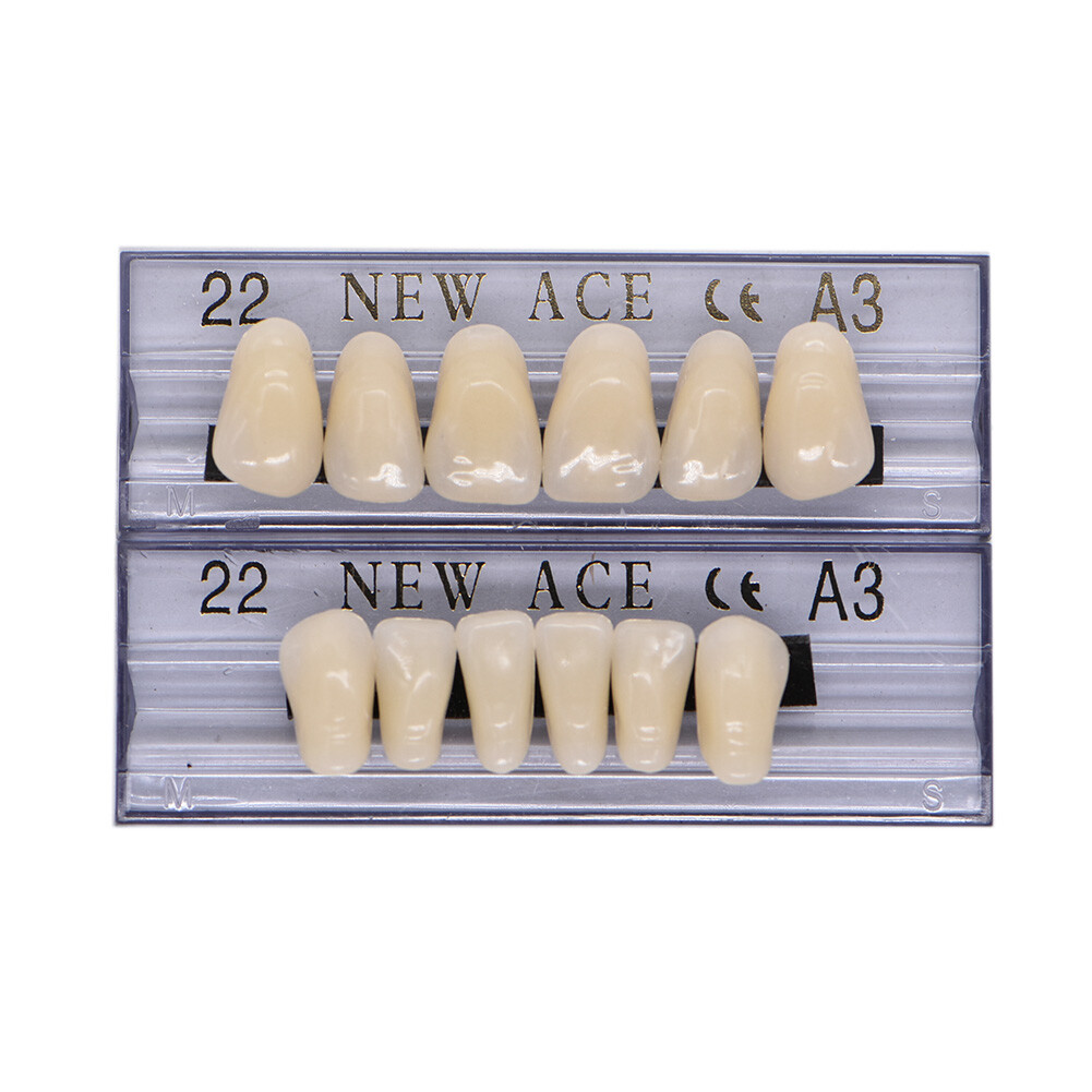 336Pc Dental Acrylic Resin Denture 22#A3 Full Set Teeth Upper Lower Shade Tooth