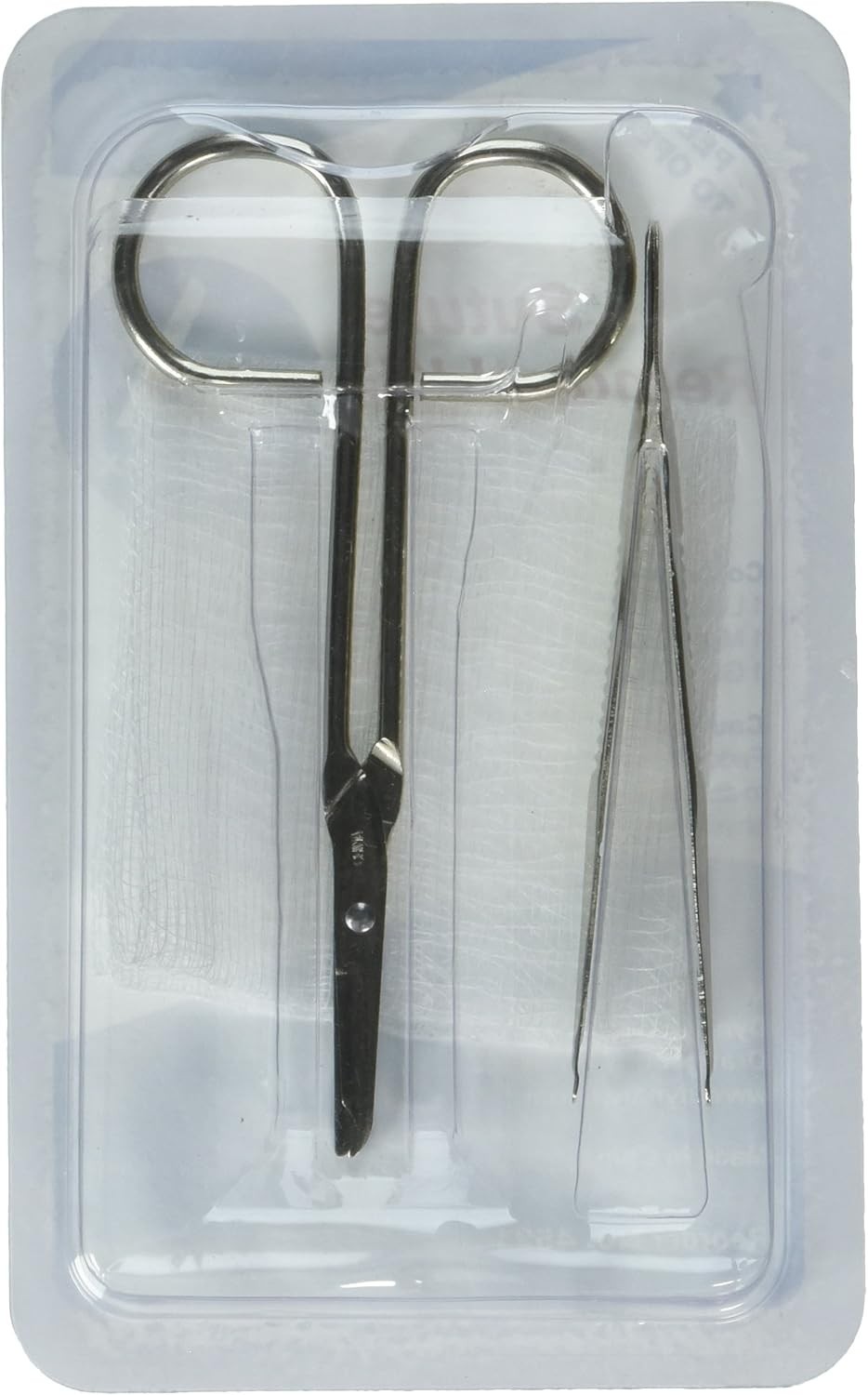 All-in-One Suture Removal Kit – Sterile Scissors, Forceps & Gauze Included