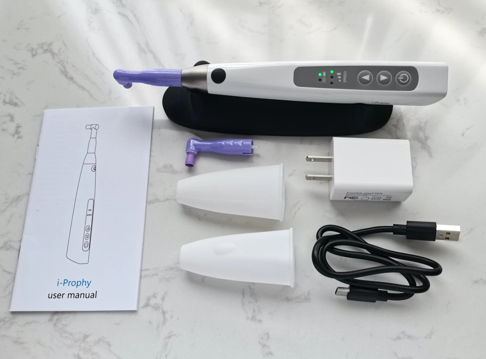 Portable Pro Hygiene Handpiece Cordless Rechargeable Digital 110v
