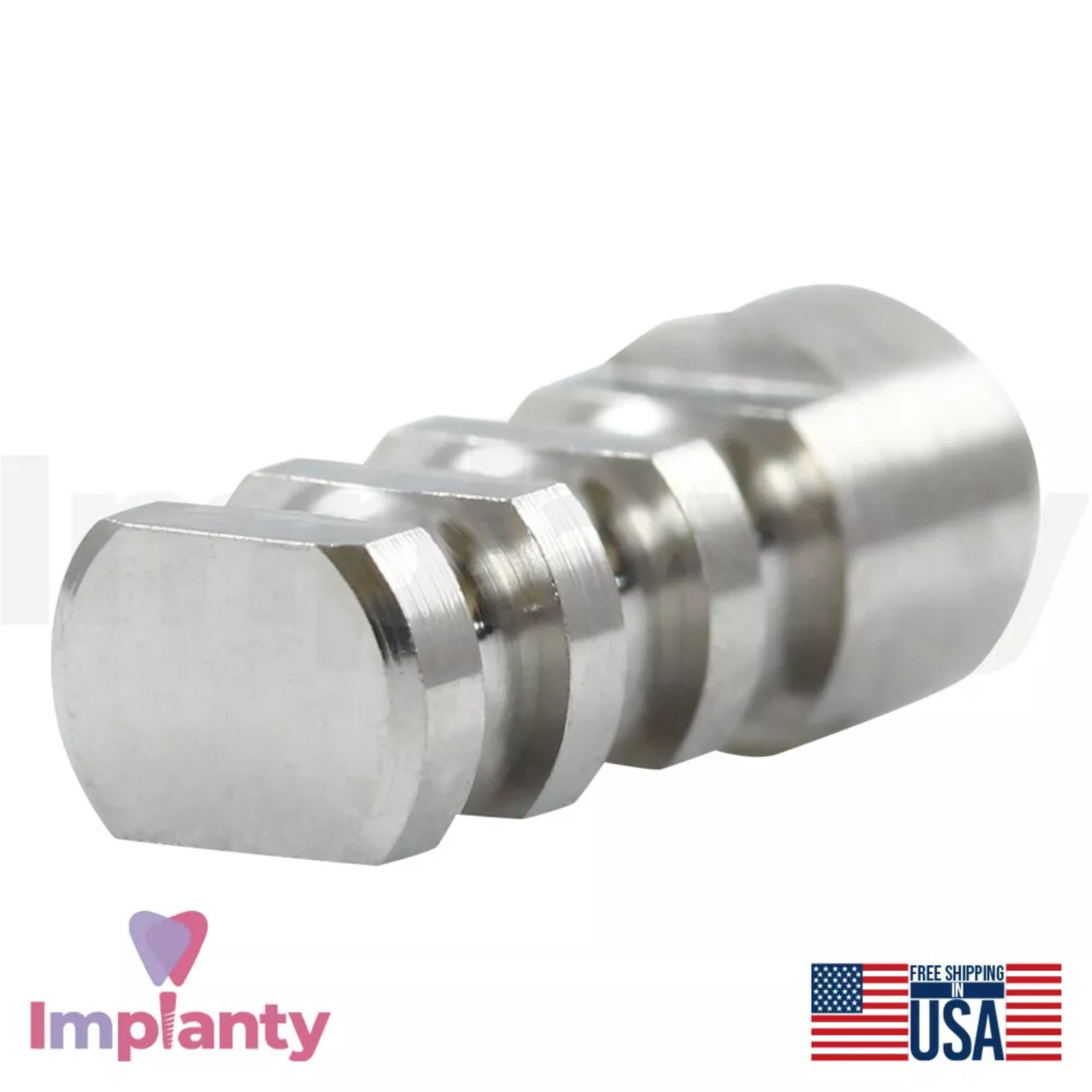 1x Dental Analog For Multi Unit 1.6mm Screw Platform Prosthetic Dentistry Lab