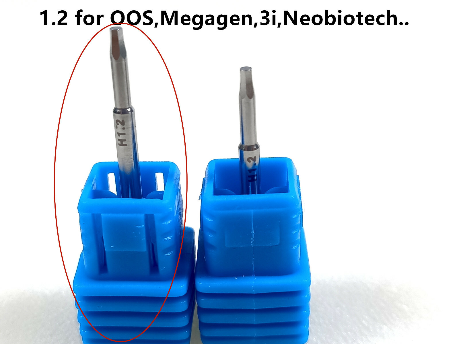 1pcs Dental Implant Abutment Hex Drivers For Low Speed Handpiece Wrench Kit 1.2