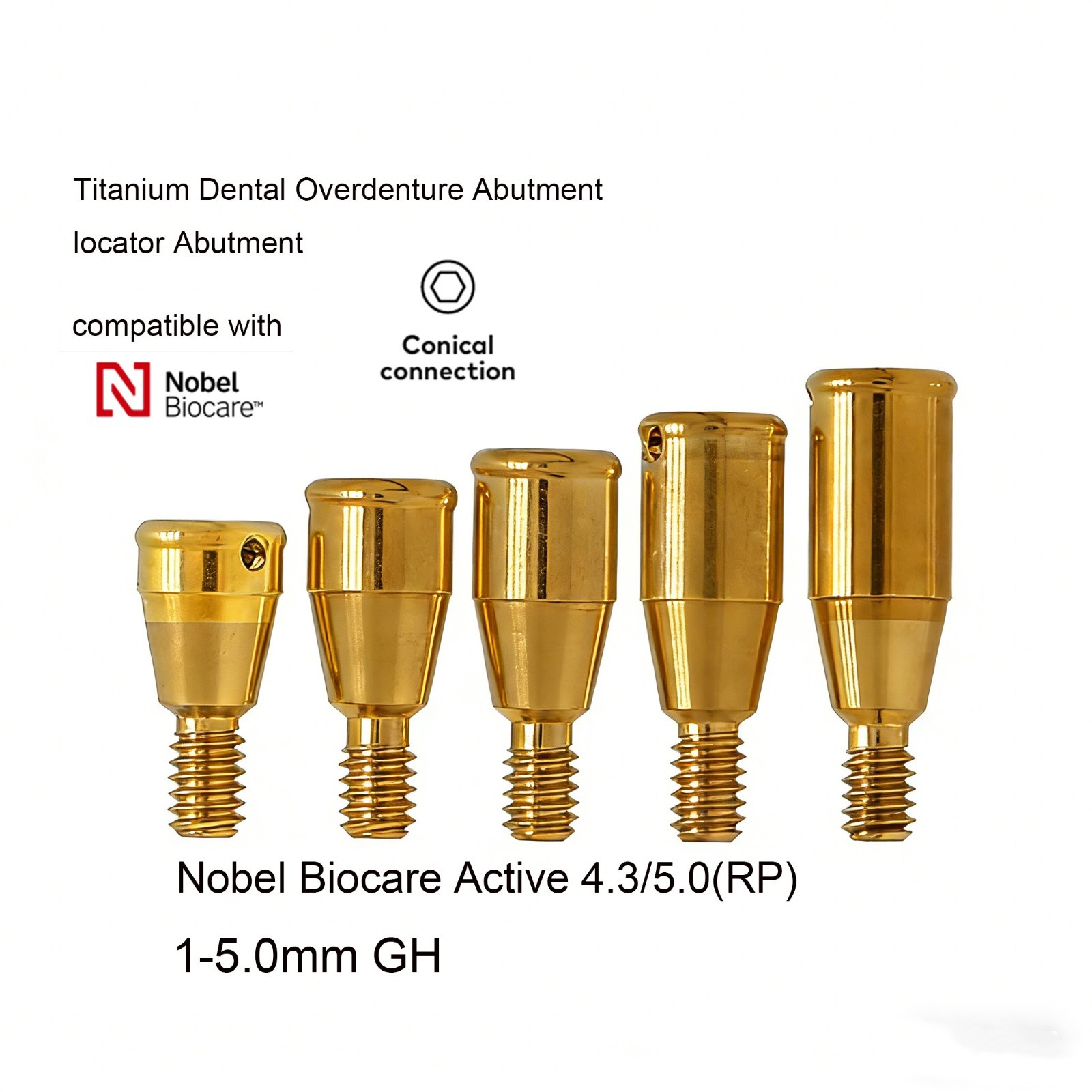 US Titanium Overdenture Locator abutment Legacy anchor Fits Major Implant SYSTE