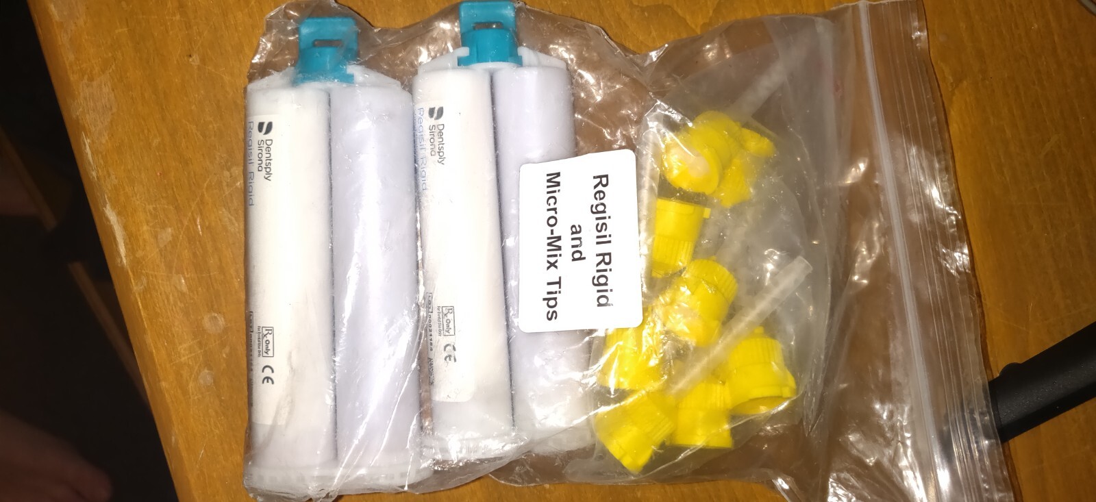 Lot: Dentsply Sirona Aquasil PVS Regular/Rigid, Futar Regisil D Fast/Integrity 