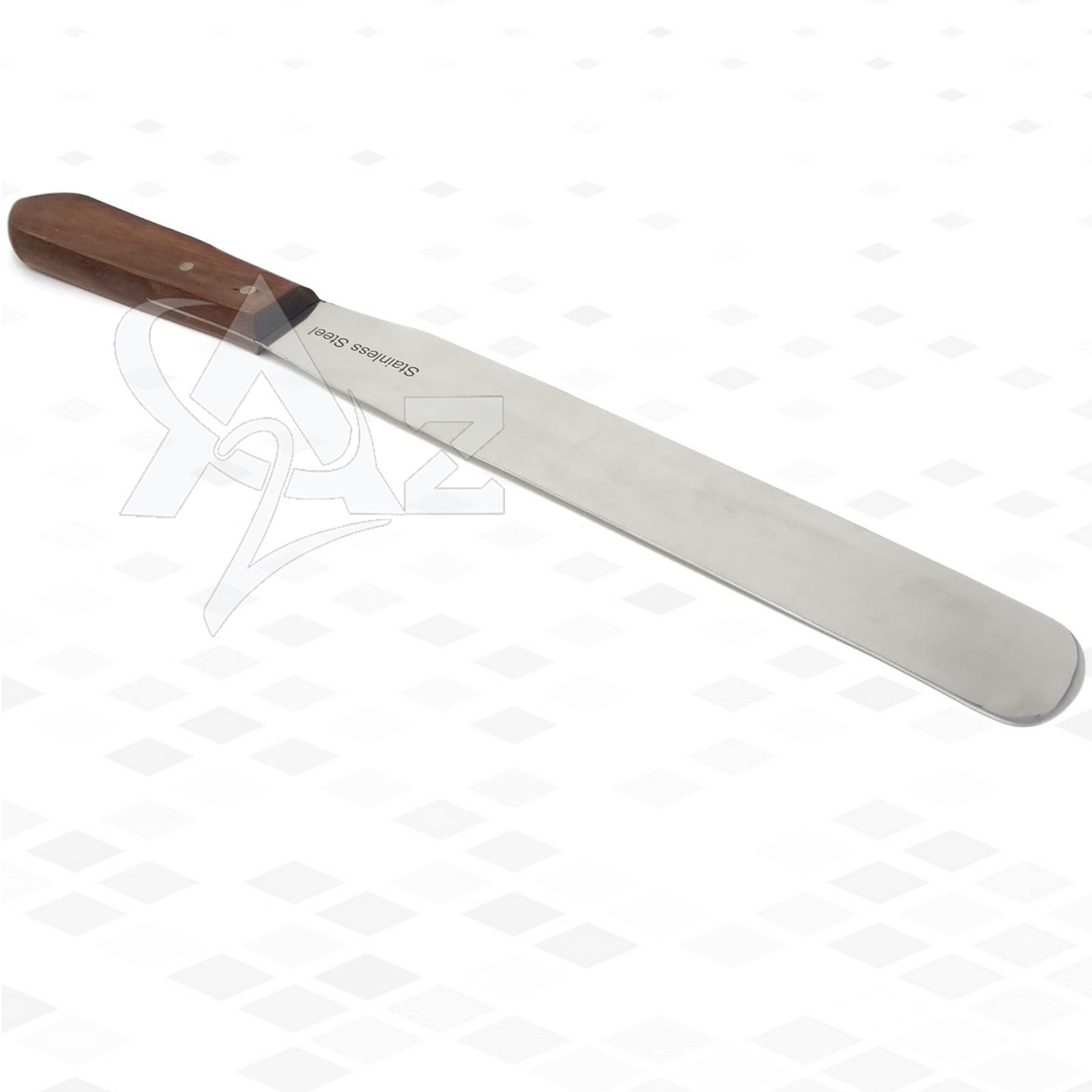 17.25″ Dental Plaster Lab Spatula Alginate Mixing Gypsum 12″ Blade Wooden Handle