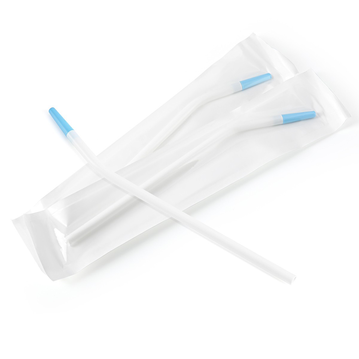 25pcs/box Disposable Dental Suction Tips Saliva Ejector Long Slim Suction Tubes