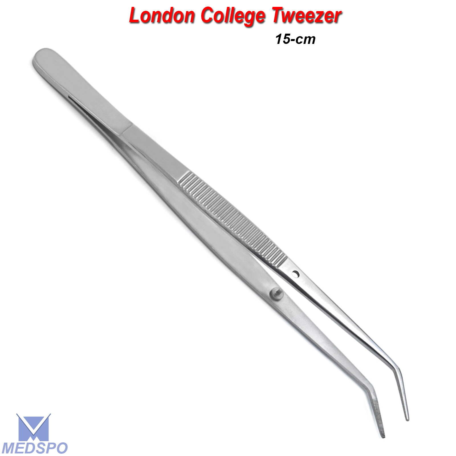 Dental Tweezers Tissue Pliers Cotton & Dressing Forceps Surgical Dissecting Lab