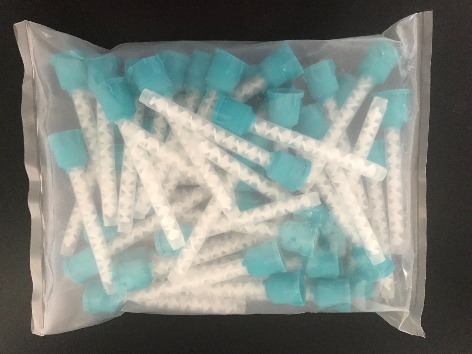 Dental HP Blue /TEAL Mixing Tips 6.5 mm Impression Heavy Body 48/PK