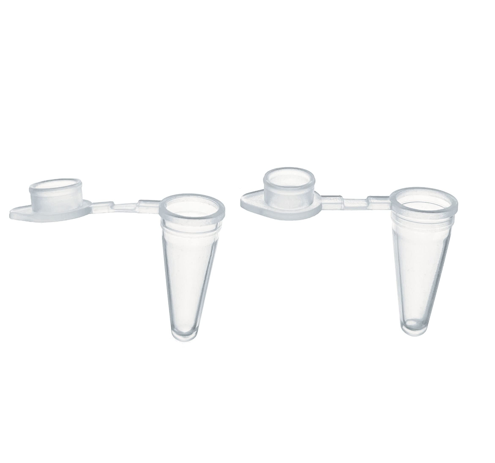 1000pcs PCR Tube with Flat Cap Microcentrifuge tube 0.1ml PCR Reaction Tube 0…