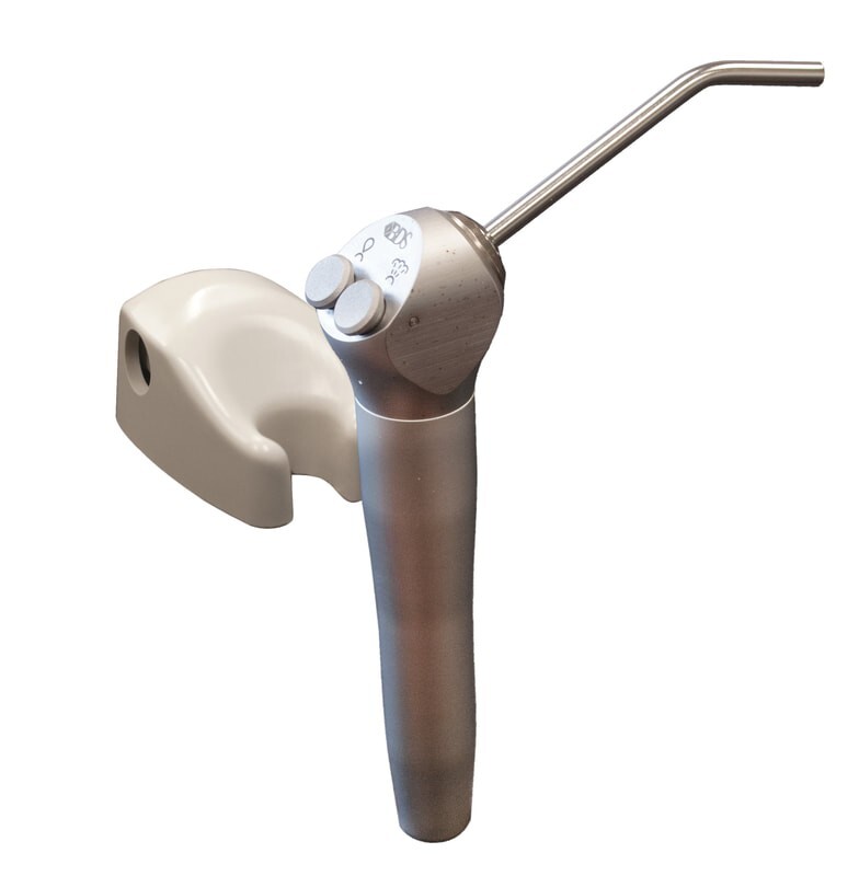 Beaverstate 113-516 3-way Syringe with Asepsis Tubing and holder 141-200