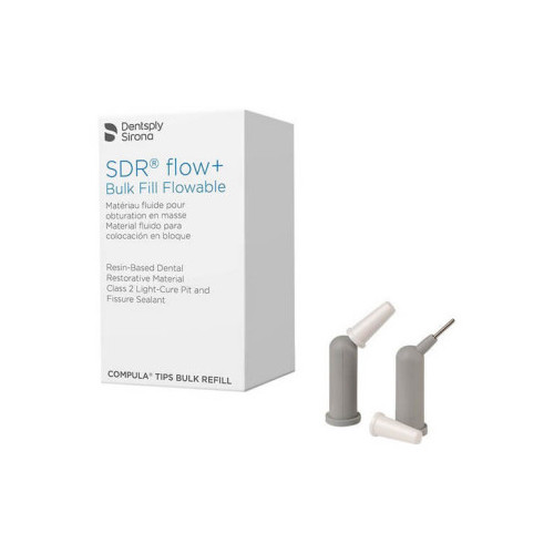 Dentsply Sirona 61C108P SDR Flow+ Bulk Fill Flowable Compula Tips A3 15/Pk