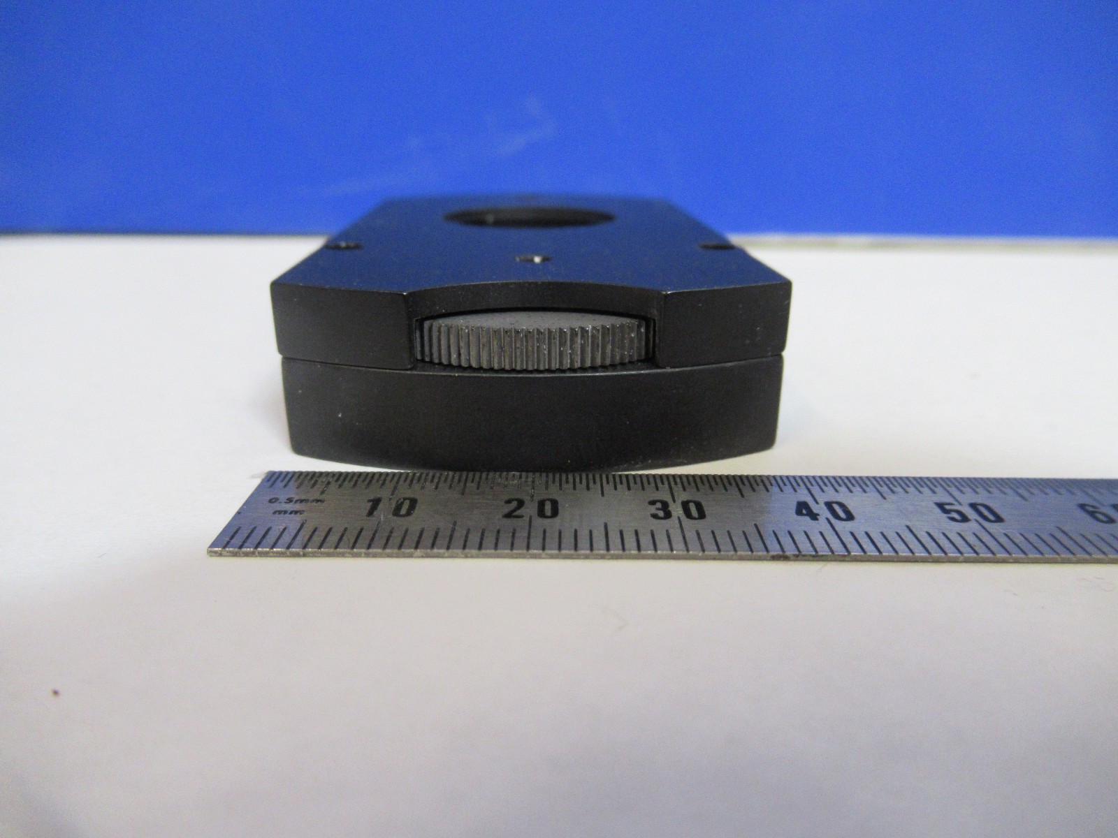 SLIDE MICROSCOPE PART IRIS DIAPHRAGM OPTICS AS PICTURED V1-A-77