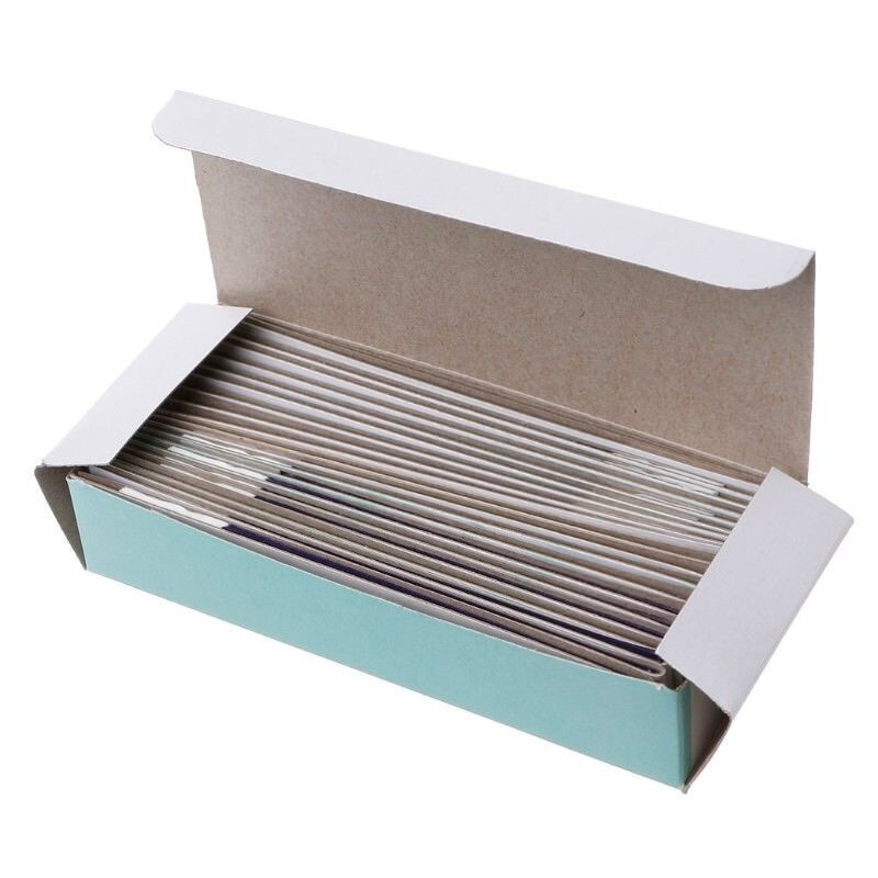 Dental Articulating Papers Double Sided Strips Red/Blue Thin/Think Bite Paper