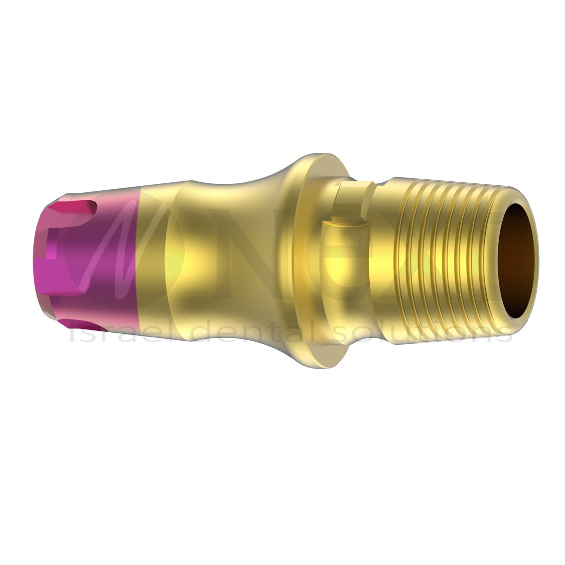 LOTx5 Abutment T-Base CAD/CAM MIS conical C1 V3 SP fit HEX 3 mm colored