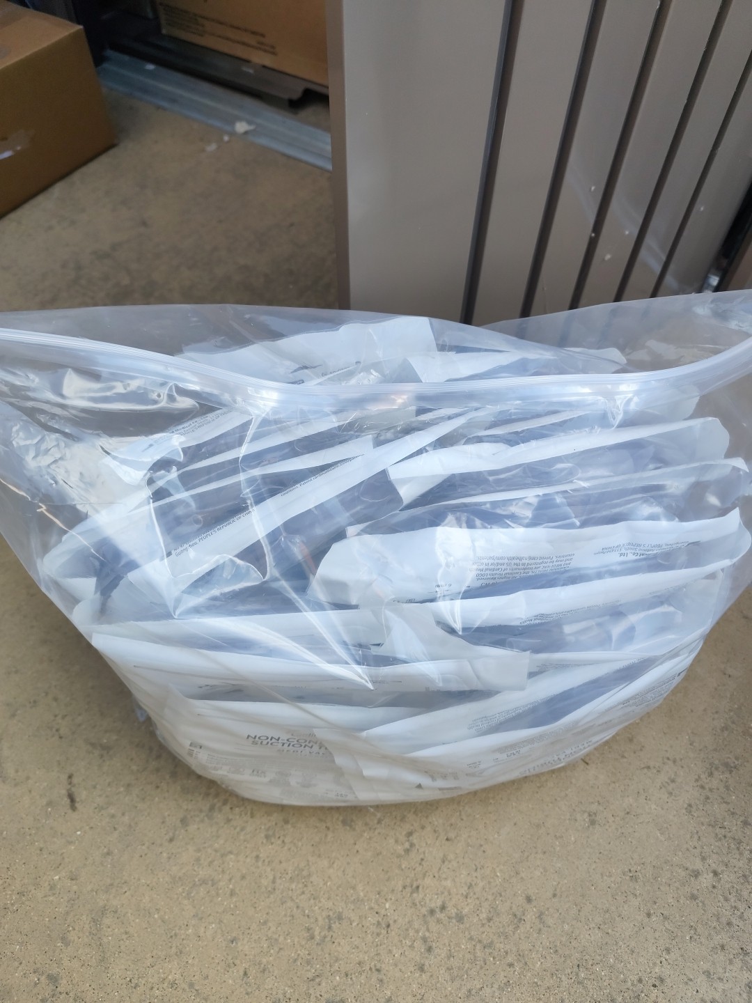 N66A Cardinal Health Medi-vac Non Conductive Suction Tubing 6mm 1.8m 10 Pcs
