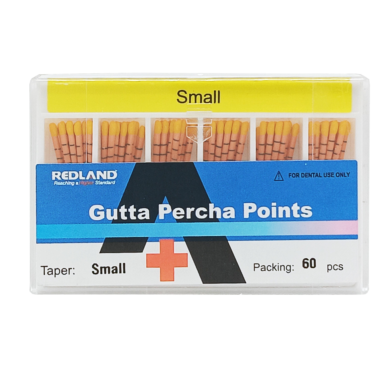 REDLAND MM marked Gutta Percha Points 60/Pk FITS FOR DENTSPLY WaveOne Gold