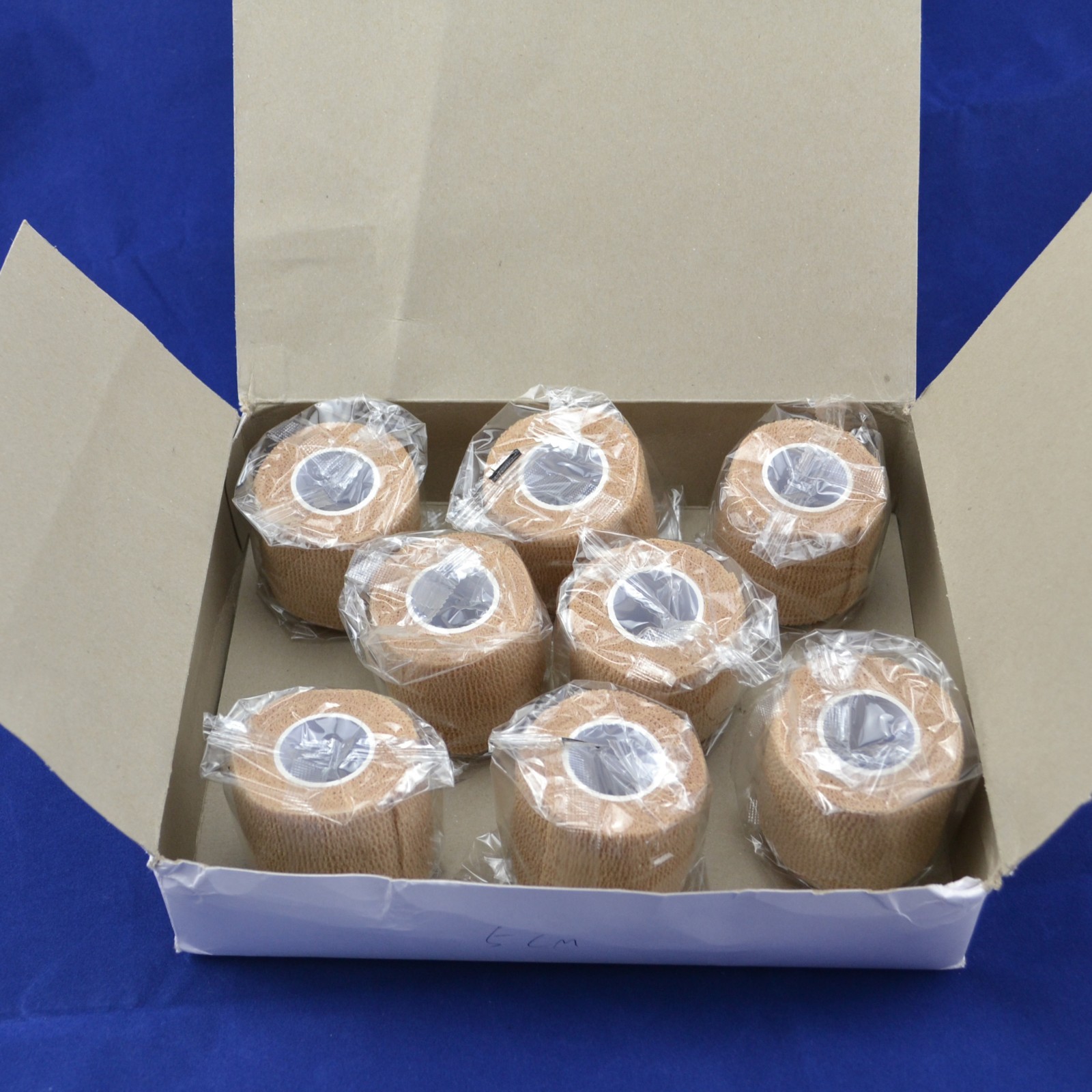 24 Rolls/Pack Self Adhesive Non Woven Cohesive Bandage 2″X5 Yards Skin Color