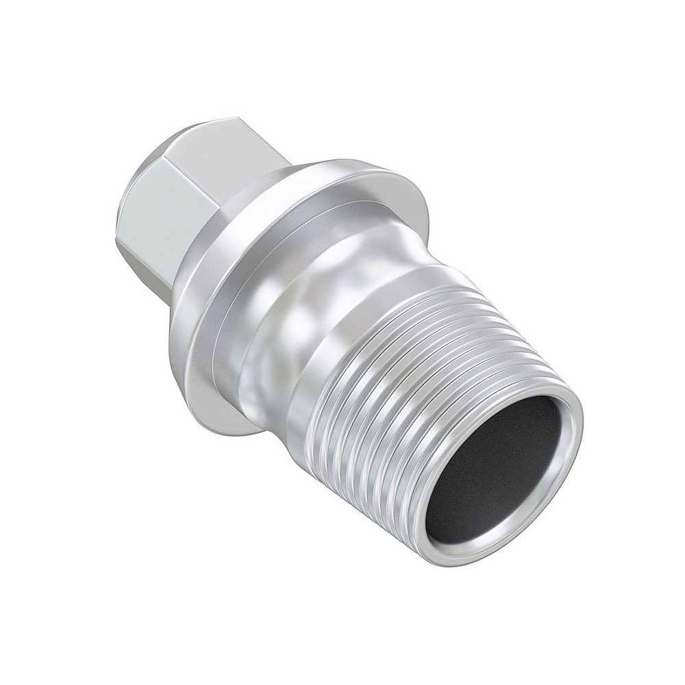 Dental Anti-Rotational Ti Base Compatible With MIS Wide Platform 4.5 CAD/CAM