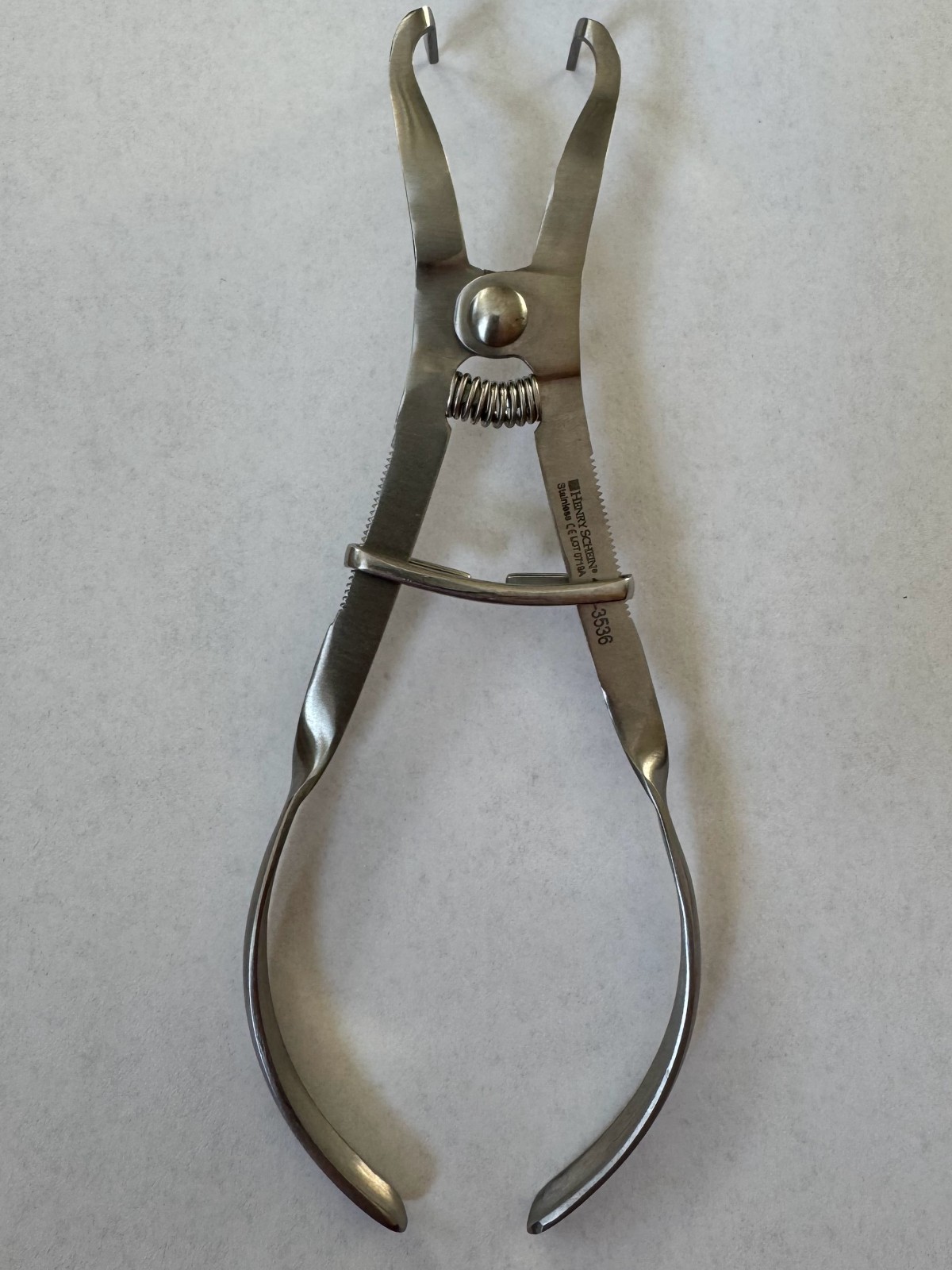 Endodontic Kit: Forceps, Punch, Frame, Clamp (Coltene, Henry Schein, Hu-Friedy)