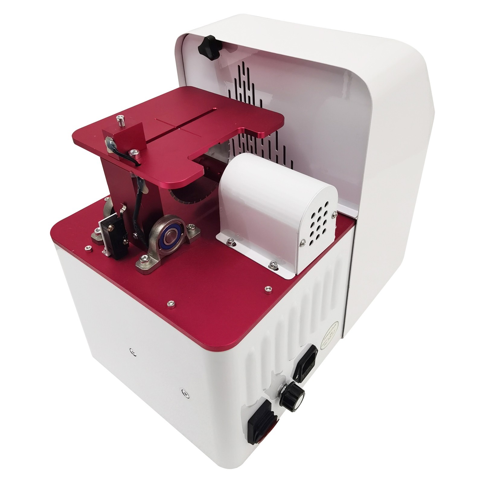 Lab Electric Gypsum Saw Gypsum Cutting Machine with Dust Removal 110V 550W