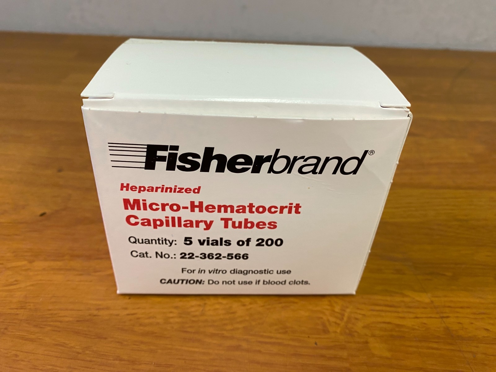 1000 Fisher Brand Micro-Hematocrit Capillary Tubes (Red/Blue), 22-362-574(-566)