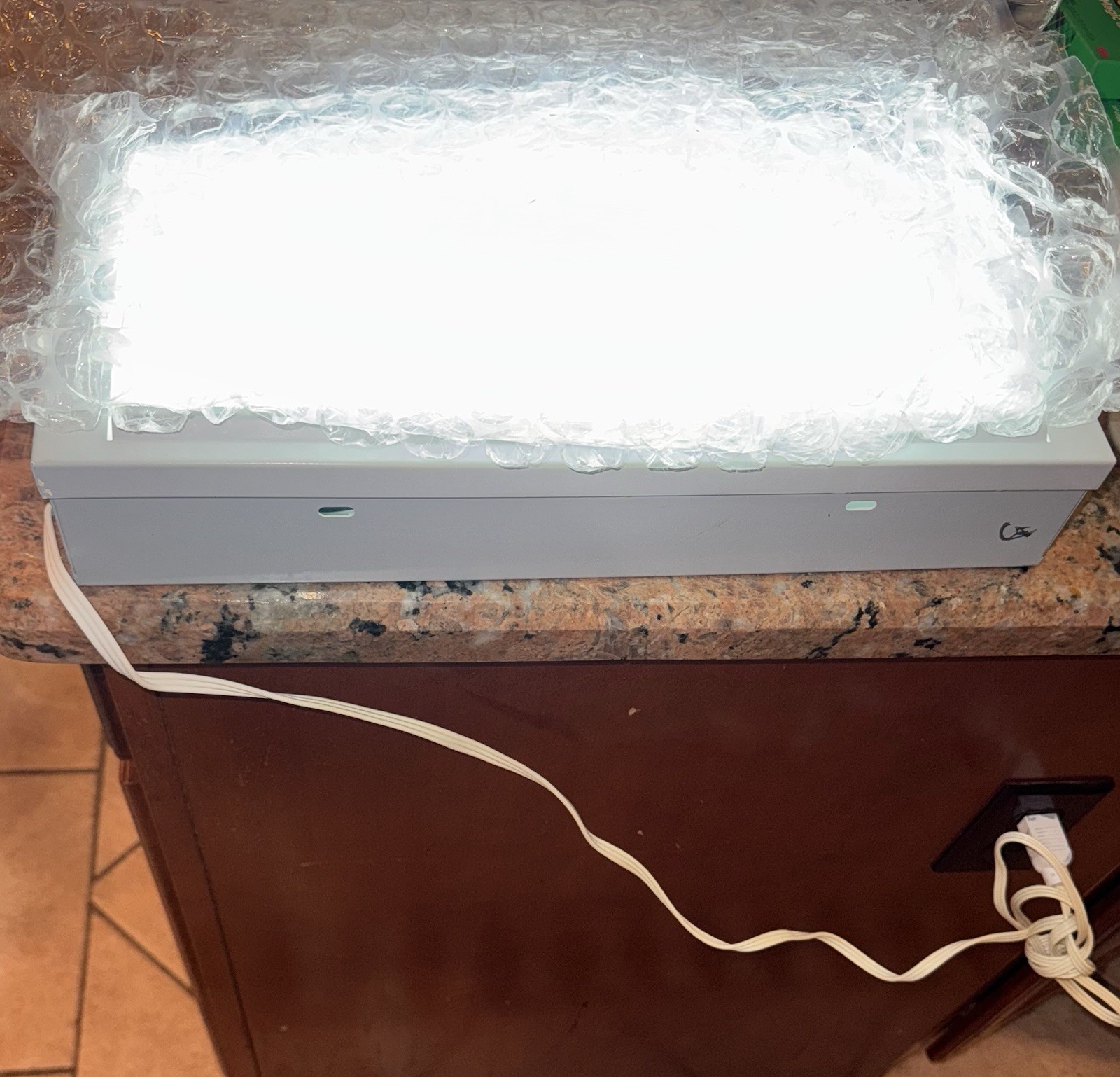 Henry Schein #100 Slim Line Dental X-Ray Illuminator Light Box 13.5” x 6”