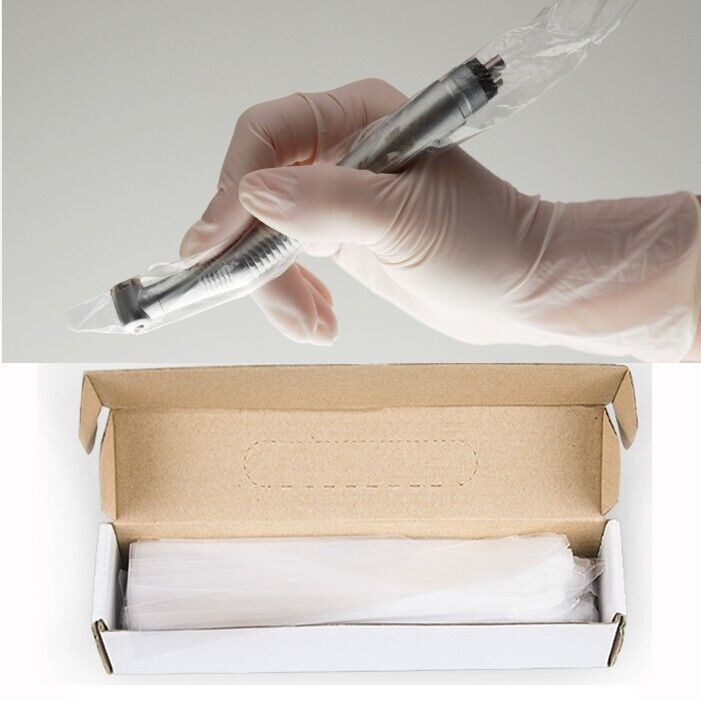 Winner Dental High Speed Handpiece Sleeve 1″ x 8″ Clear 500Pcs/Box