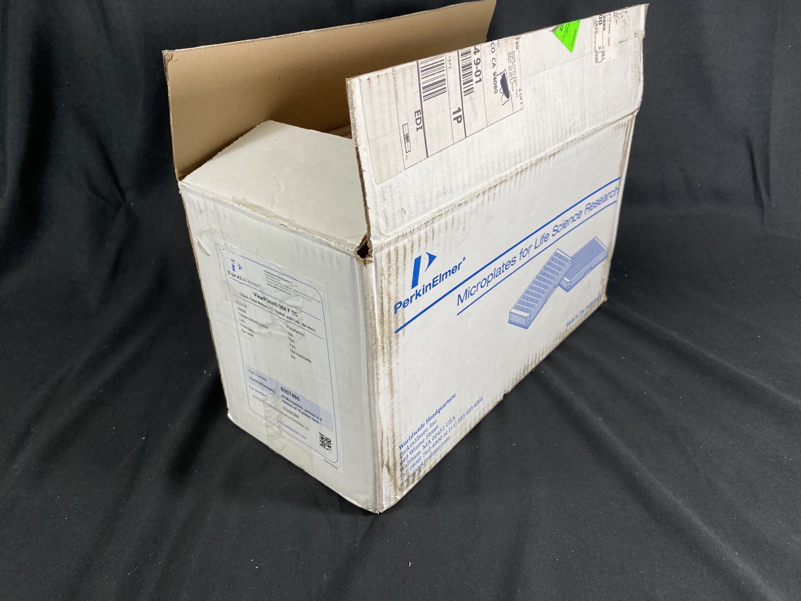 PERKIN ELMER ViewPlate-384 TC Treated Sterile Black PS 384-Well 6007460 (20/Cs)