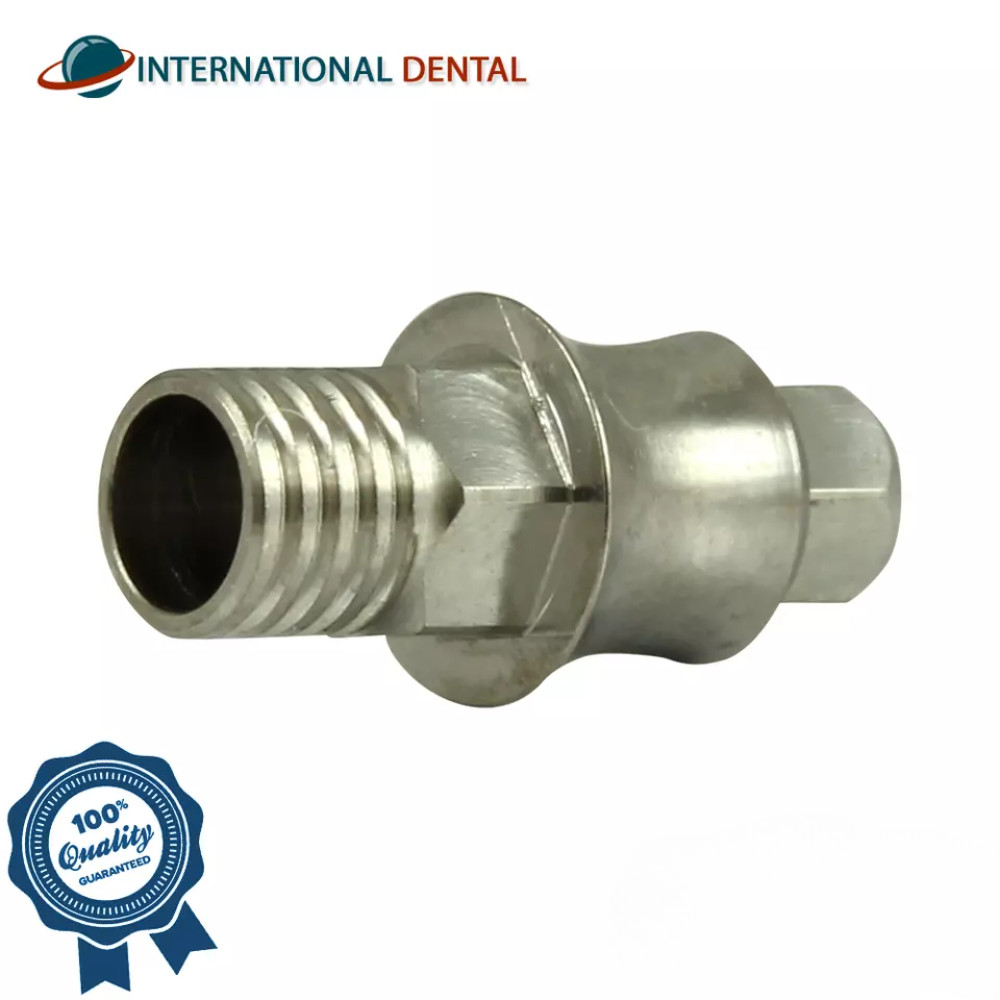 5 Dental Anti Rotational Concave CAD/CAM Titanium Base Int Hex 2.42mm Abutment
