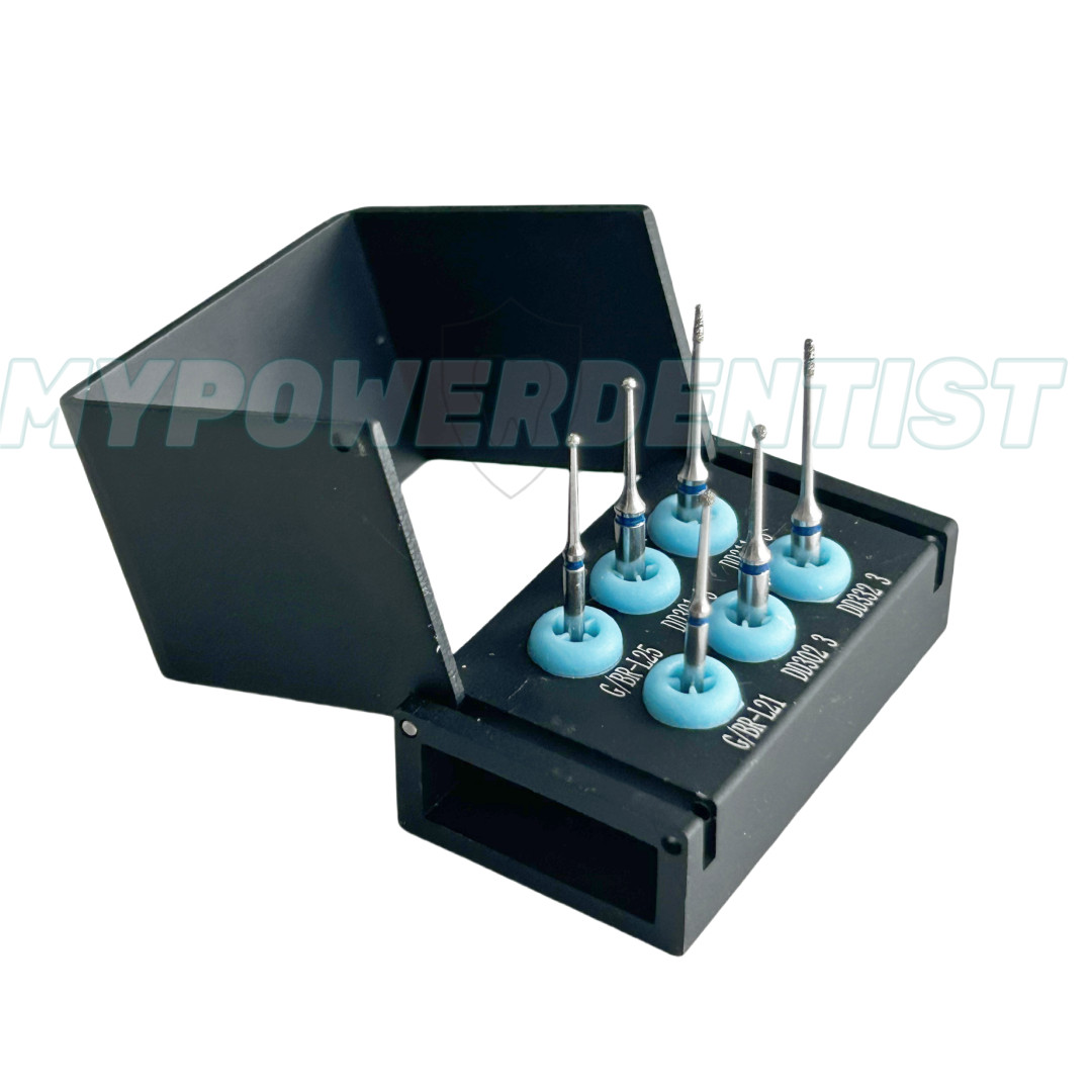 Dental Pulpotomy Access Open Pulp Cavity Burs Less Invasive 6Pcs/Kit FG77006