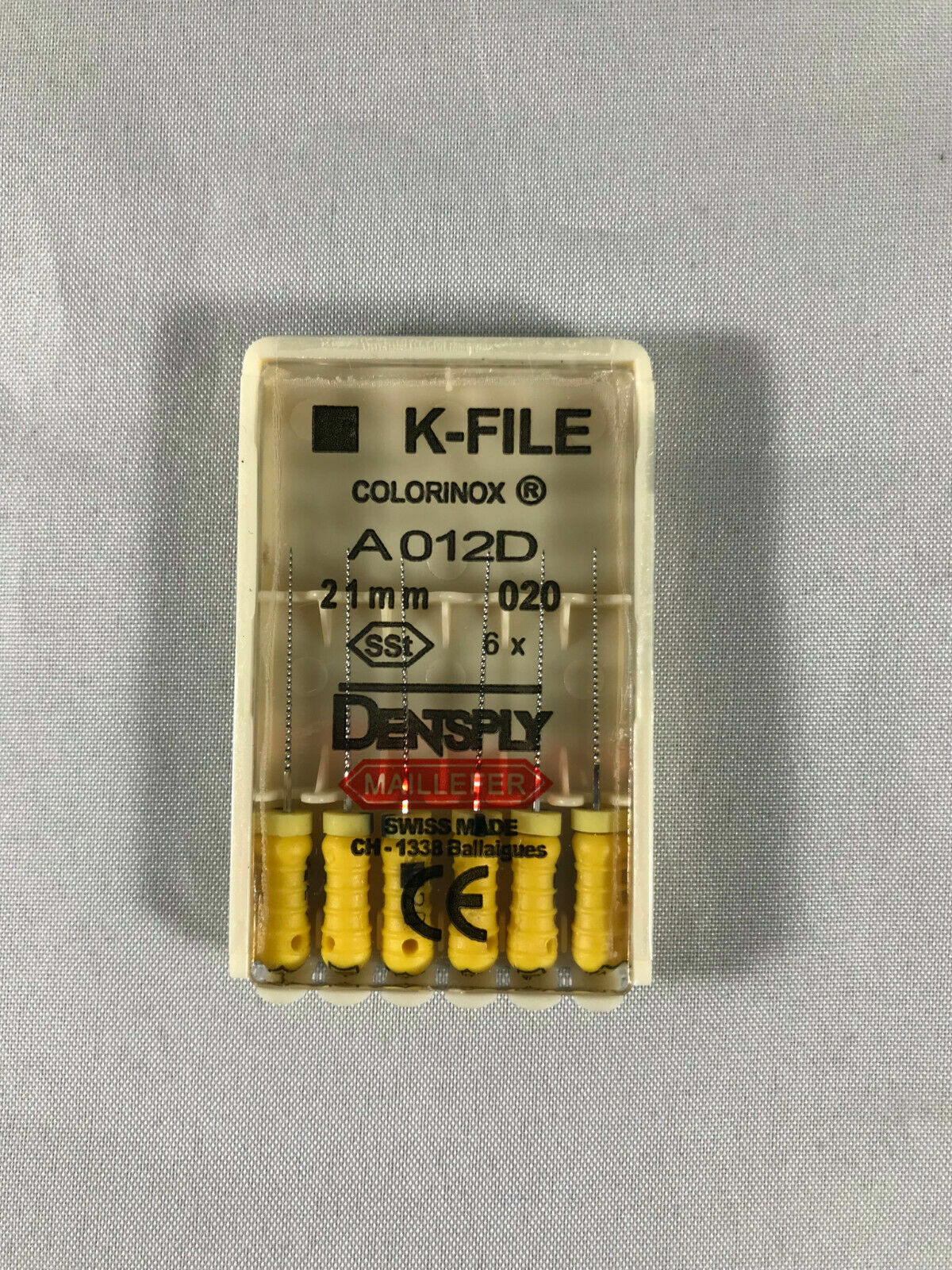 Dentsply Maillefer K-File Endodontic 21mm All sizes 30 files/pk