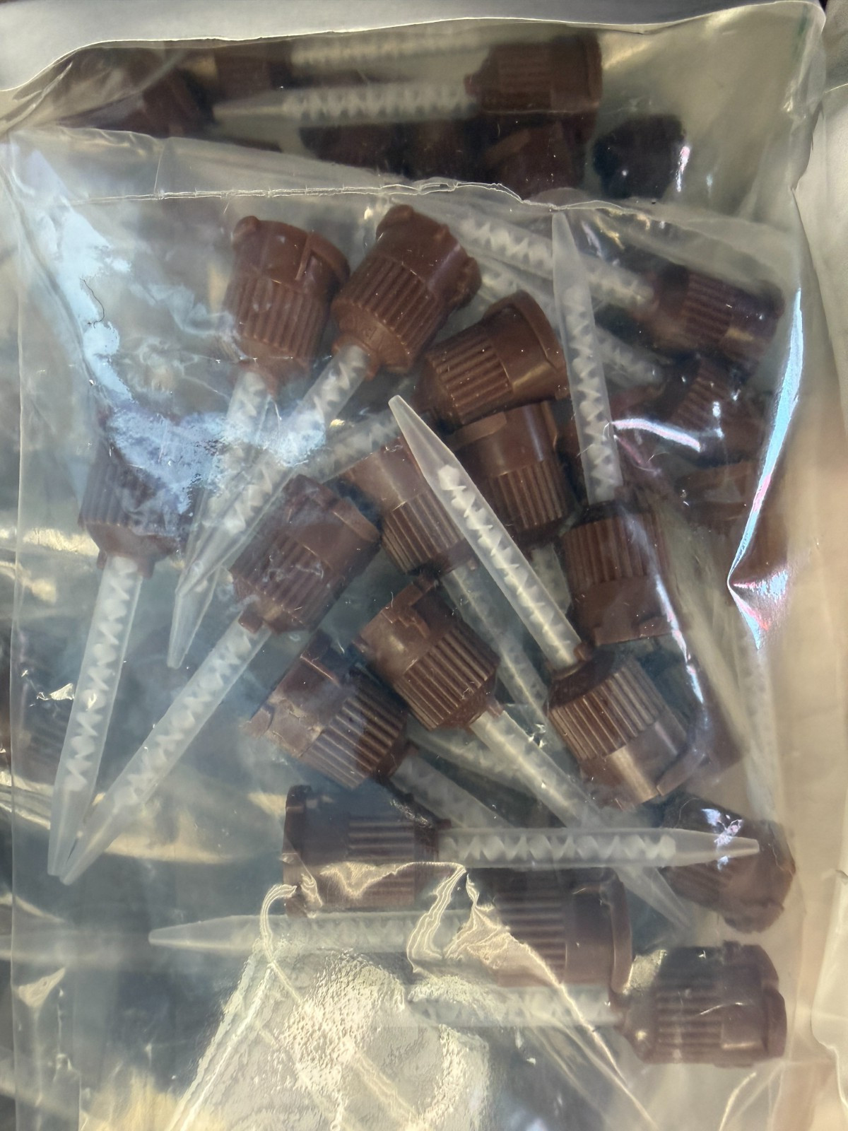 PacDent High Performance Cement Mixing Tips – Brown, Pack of 182, 1 : 1 (PD-131)