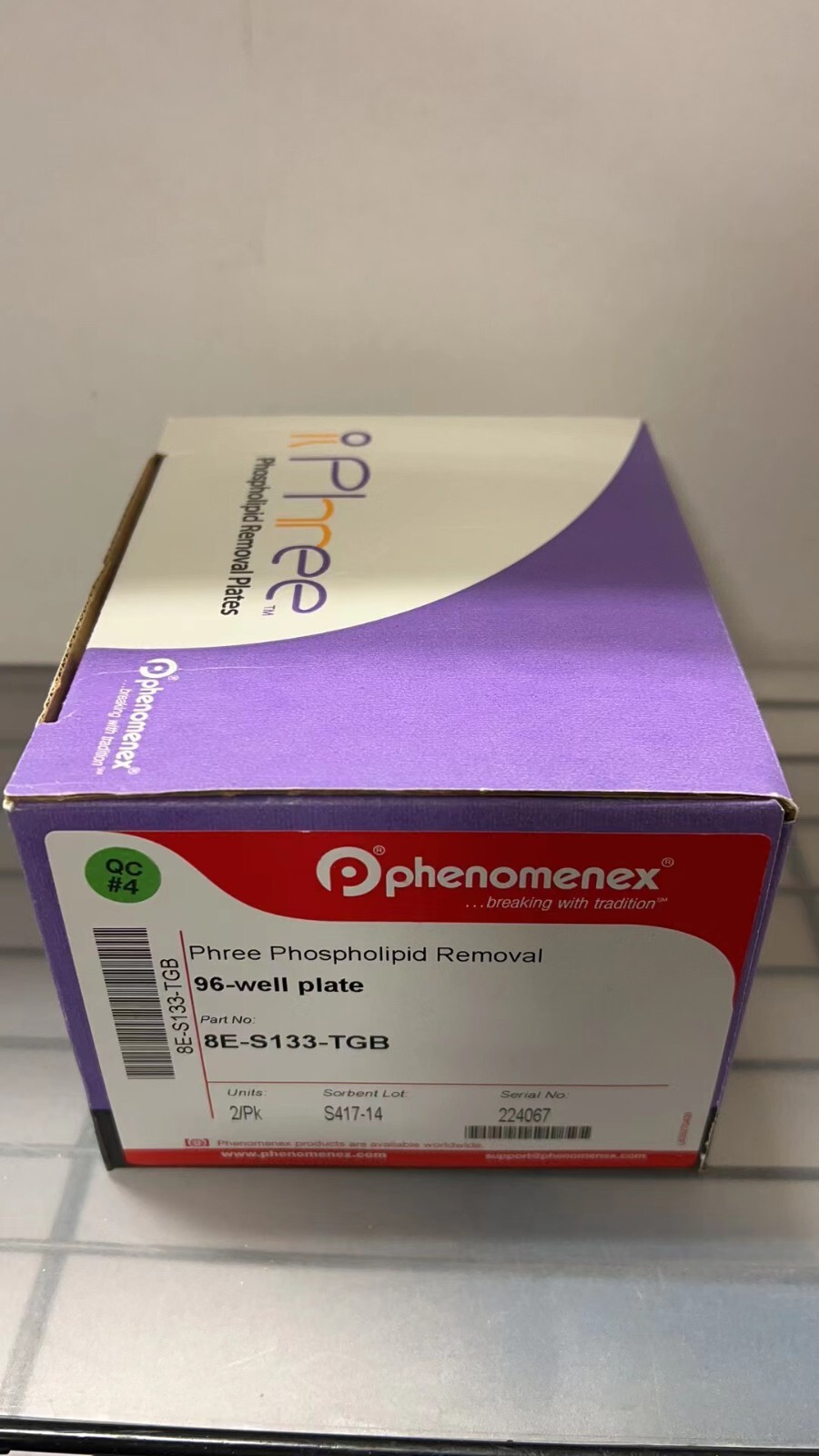 Phenomenex Phree Phospholipid 8E-S133-TGB Removal 30 mg, 1pk left