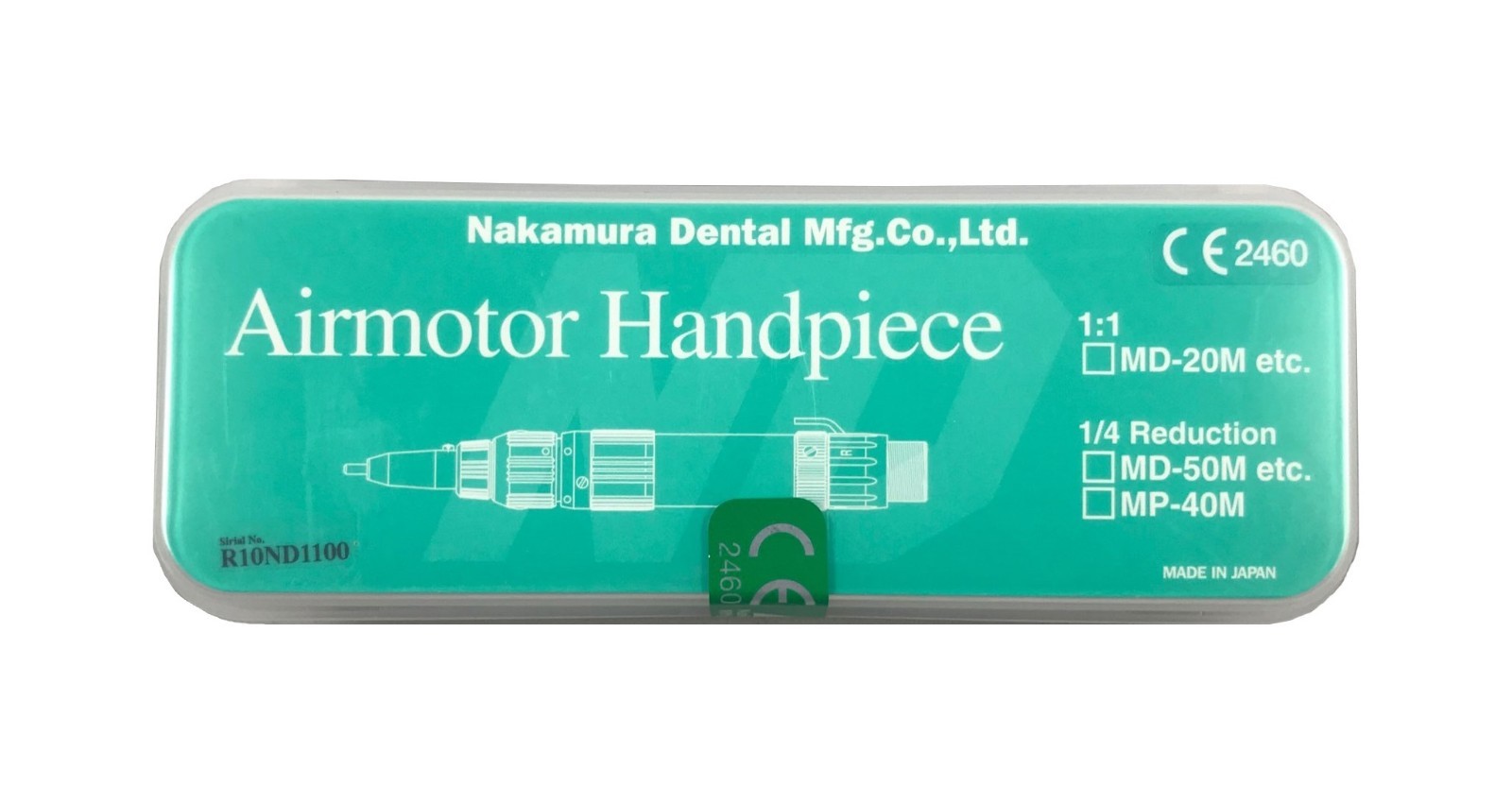 Nakamura Air motor slow speed H/P for Hygienist 5000 Rpm Japan