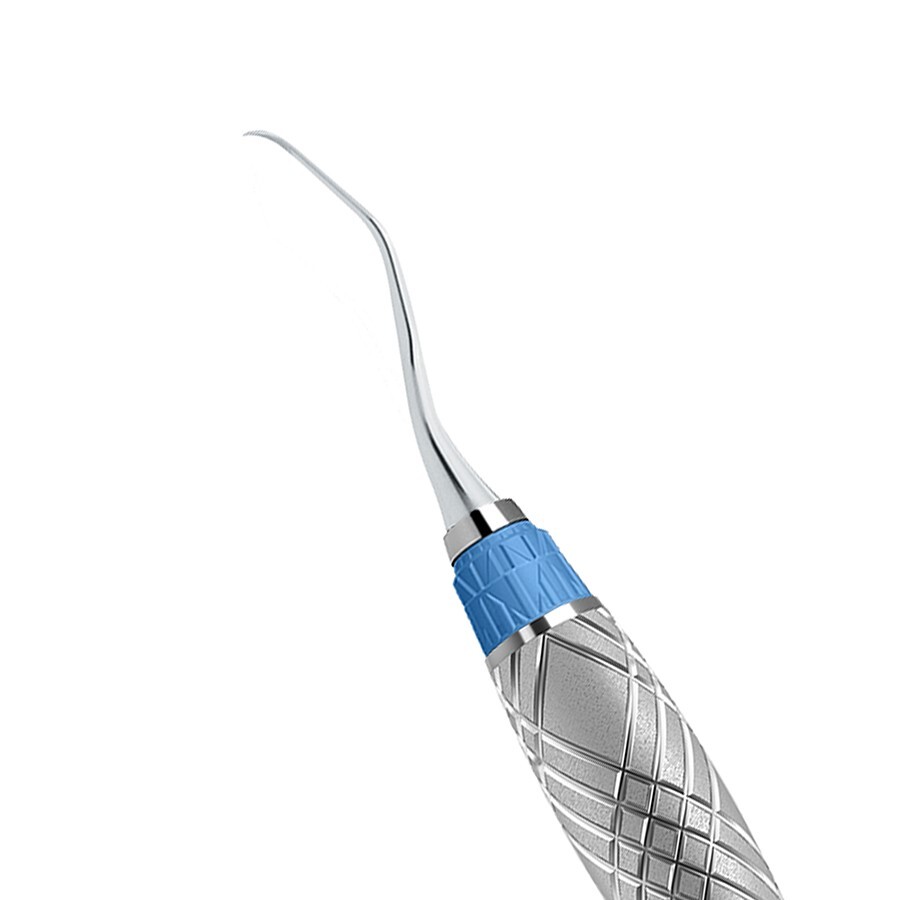 HU-FRIEDY #13/14 MICRO GRACEY, EE2 HARMONY BLUE ERGONOMIC HANDLE (x3)