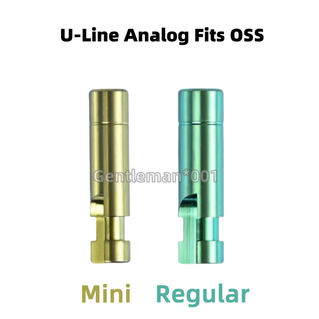 10pcs Dental U-Line Analog R/M ∅3.5/4.0 L15 Transfer Replace Impression Fits Oss